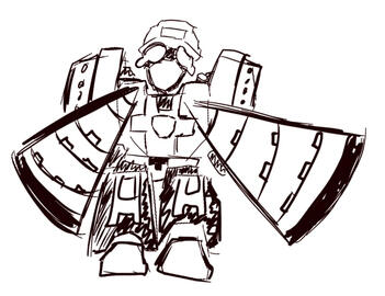 Rock Crush drawing from husband, Daniel β‘